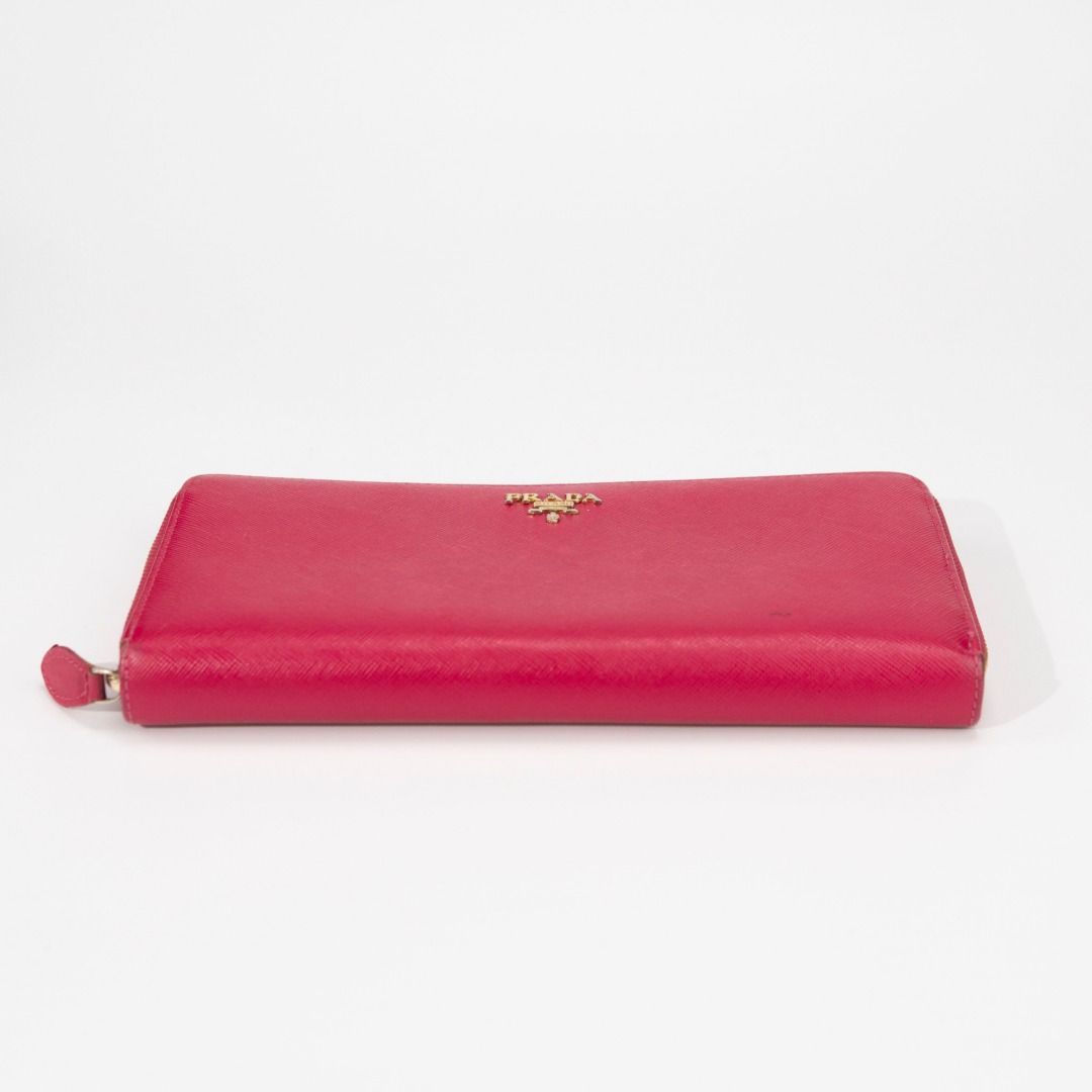 Prada Large Saffiano Leather Wallet