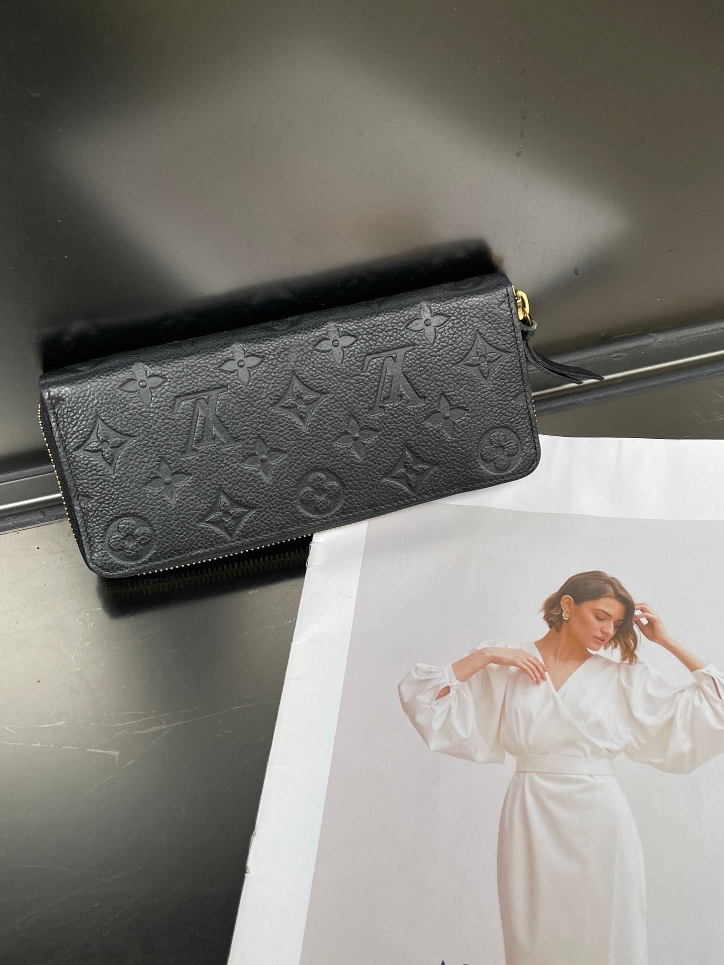 Louis Vuitton Monogram Amplant Portofeuil Clemence