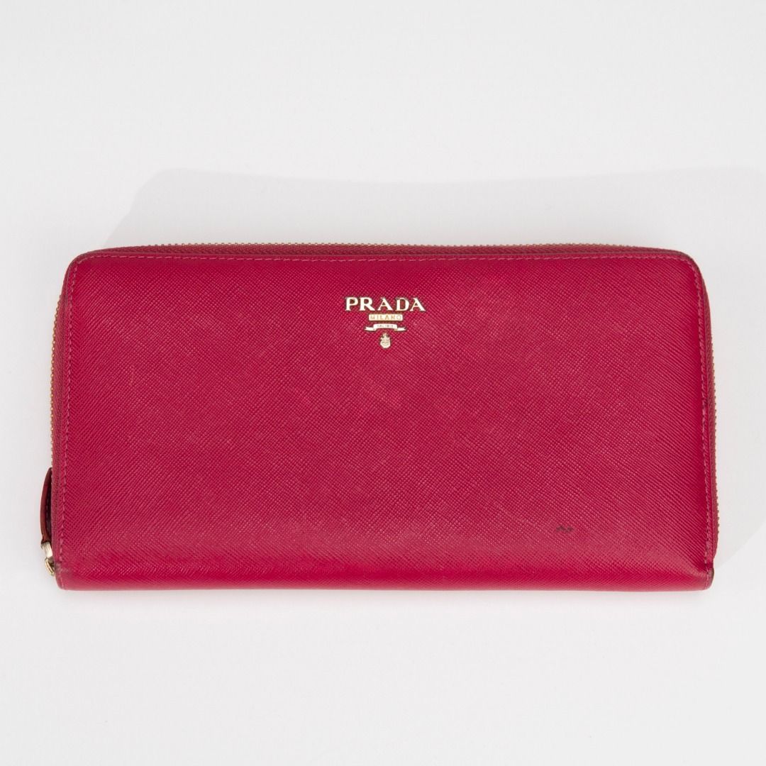 Prada Large Saffiano Leather Wallet