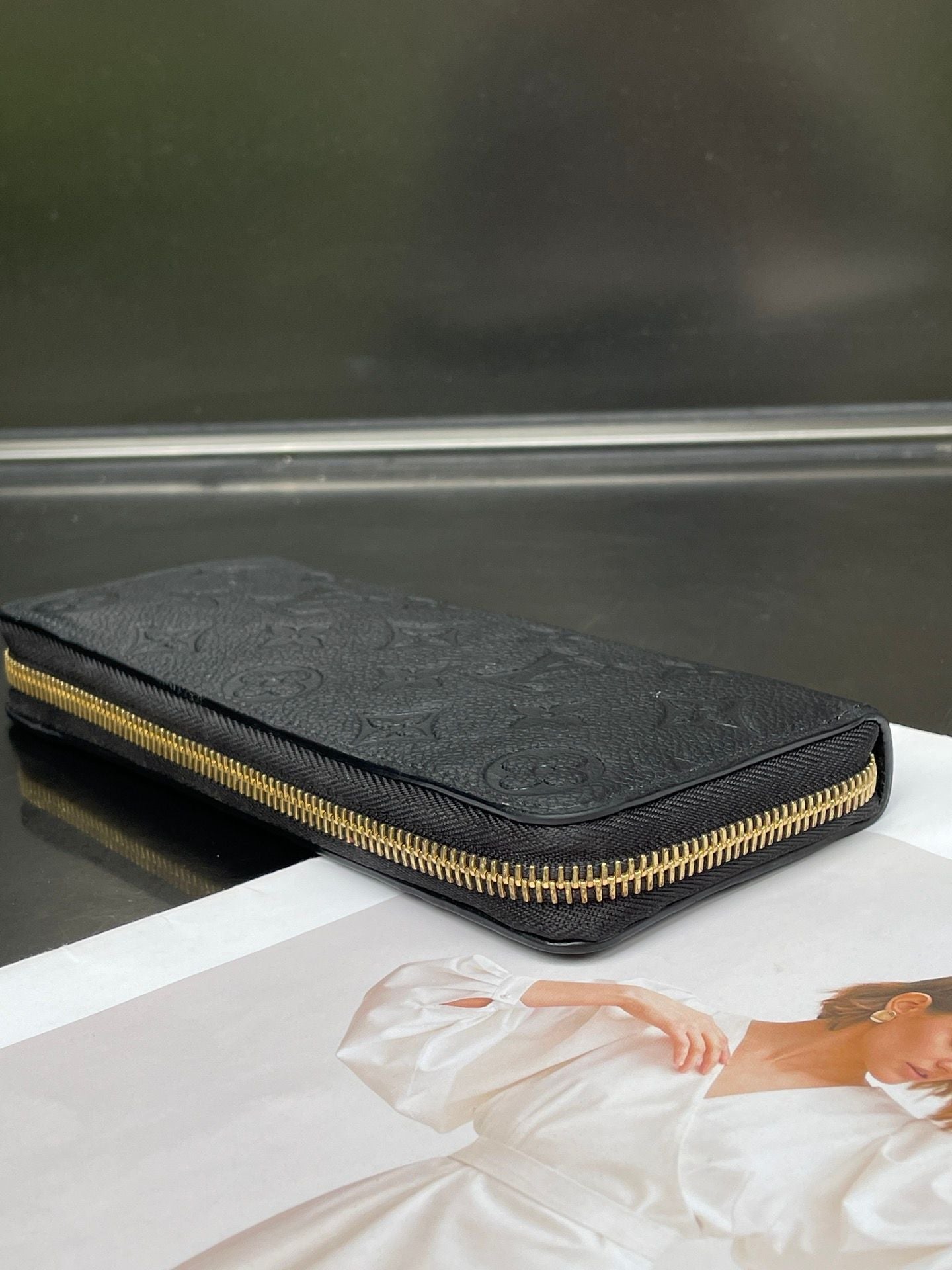 Louis Vuitton Monogram Amplant Portofeuil Clemence
