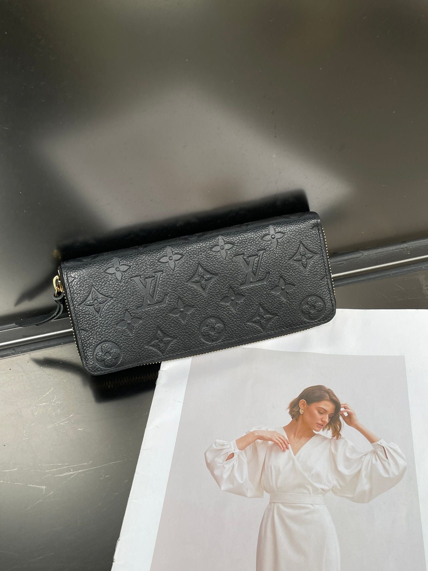 Louis Vuitton Monogram Amplant Portofeuil Clemence