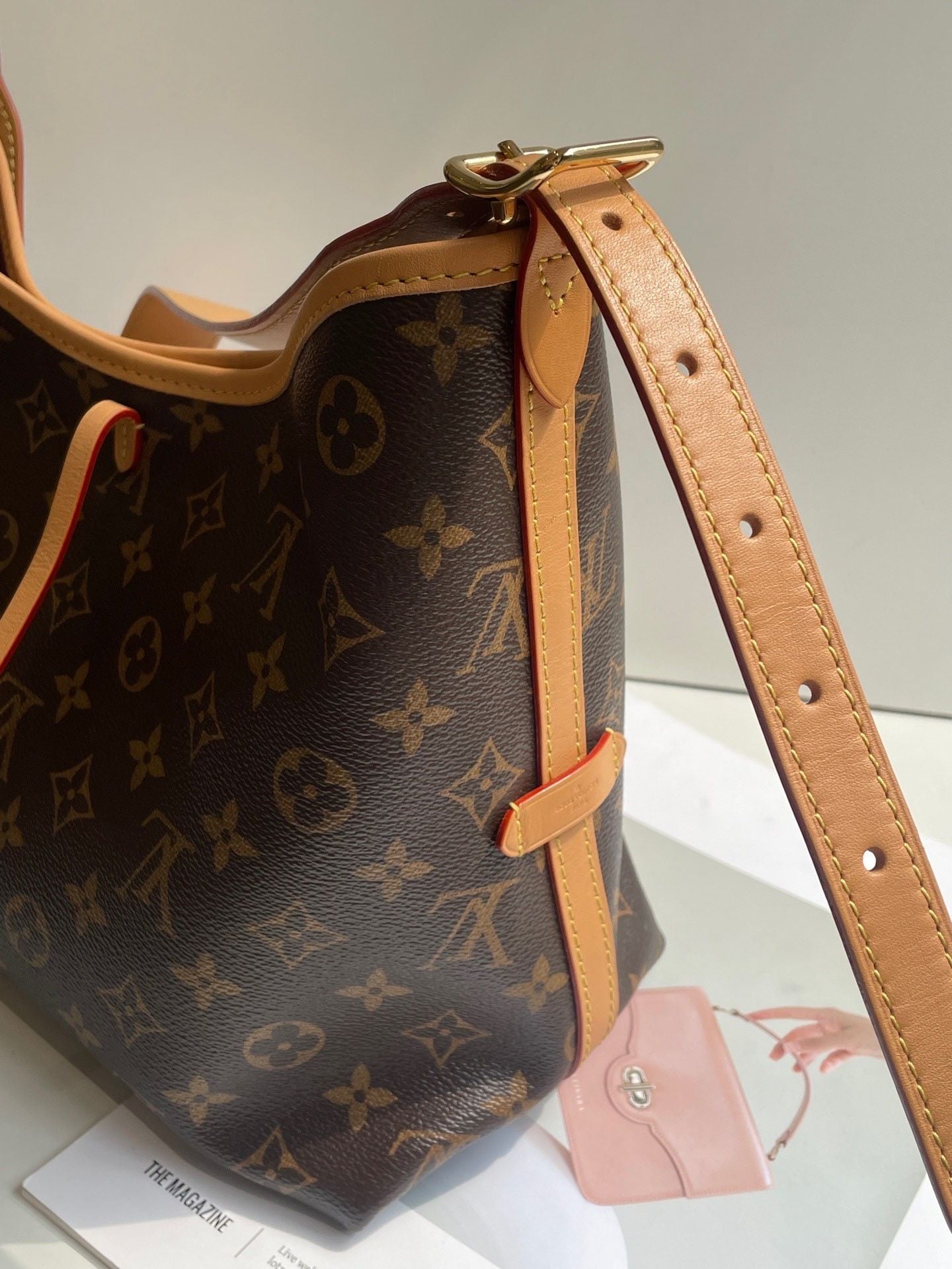 LV Louis Vuitton Carryall Vintage Small