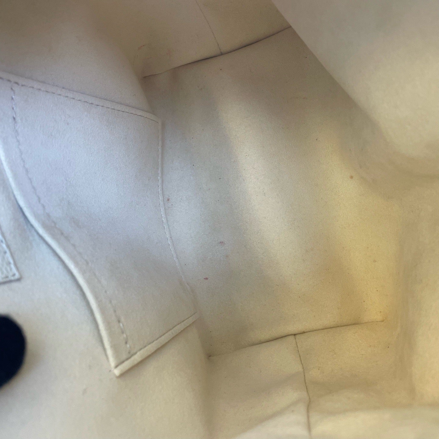 Louis Vuitton Monogram Empreinte Leather Cream Color Backup