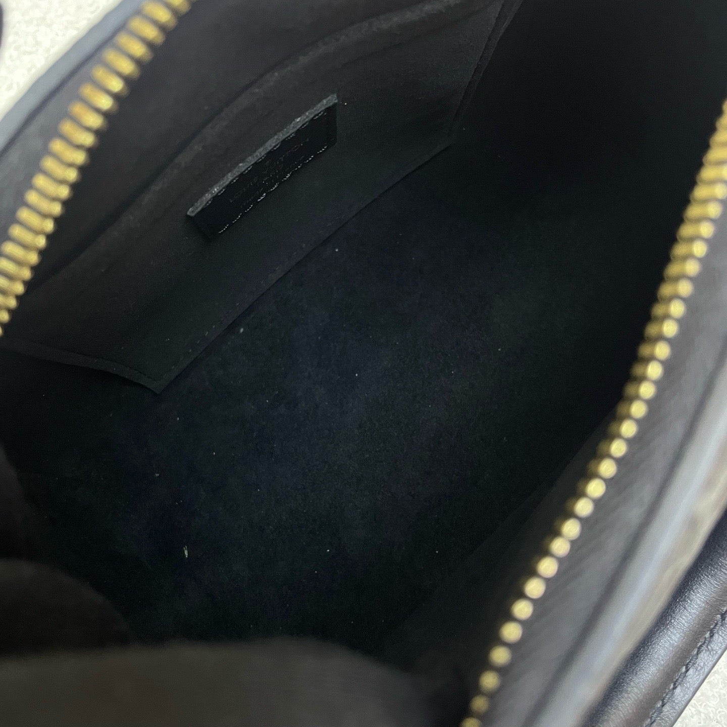 Louis Vuitton Speedy Bandoulière 20  Black embossed Bag