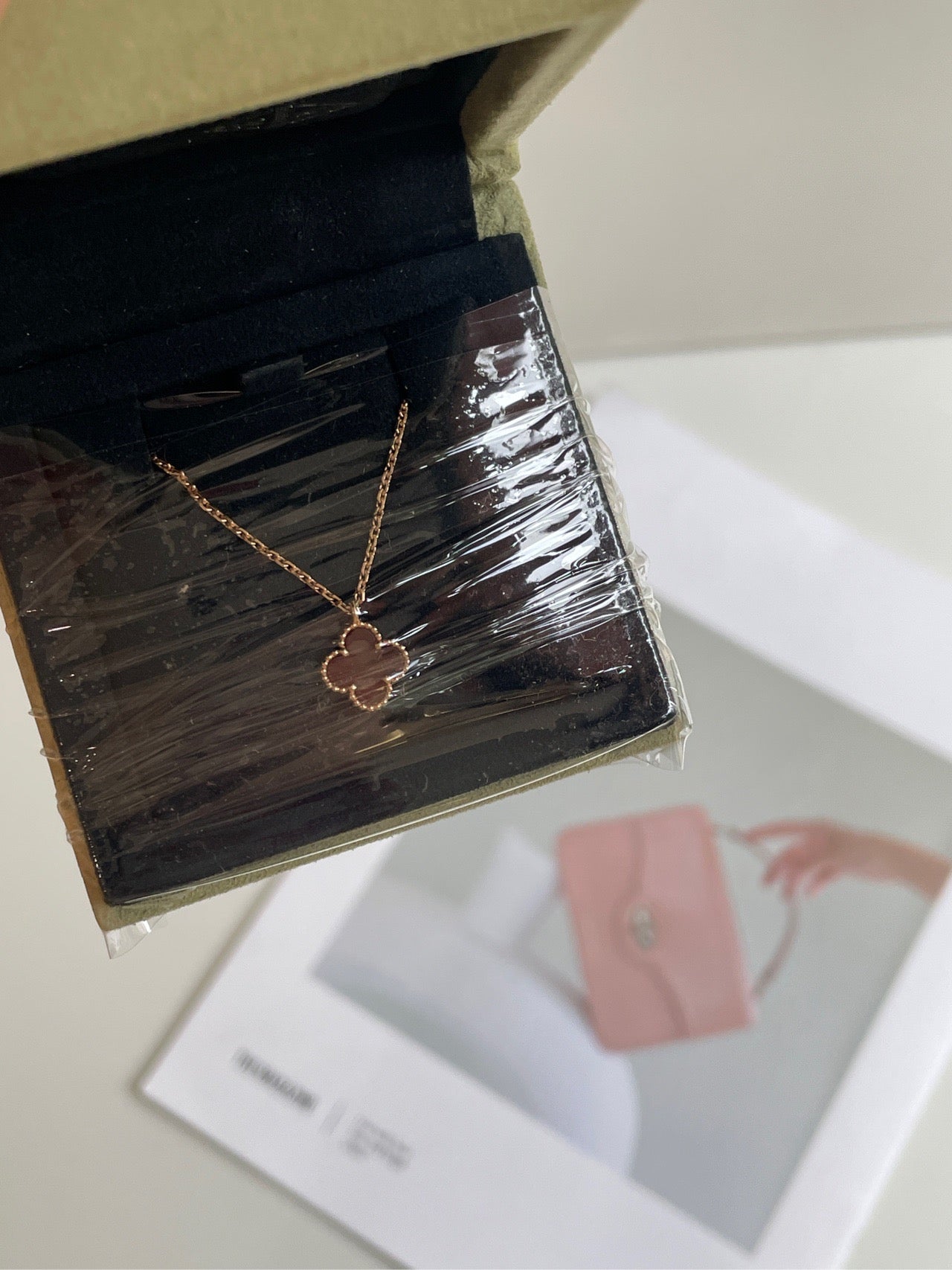 Van Cleef & Arpels Vintage Alhambra yellow gold pendant