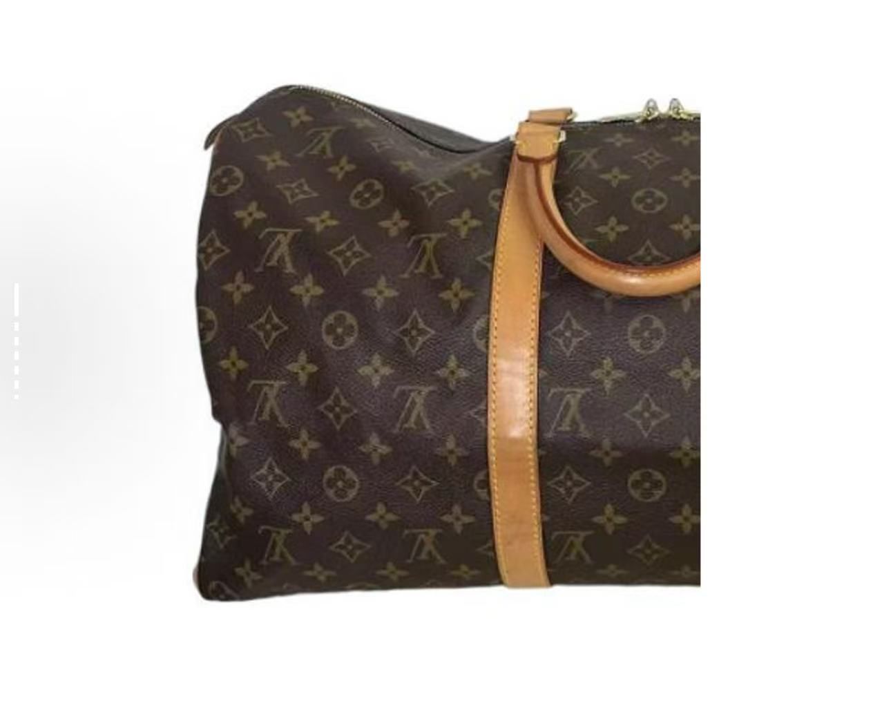 LOUIS VUITTON Monogram Keepall Bandouliere 50