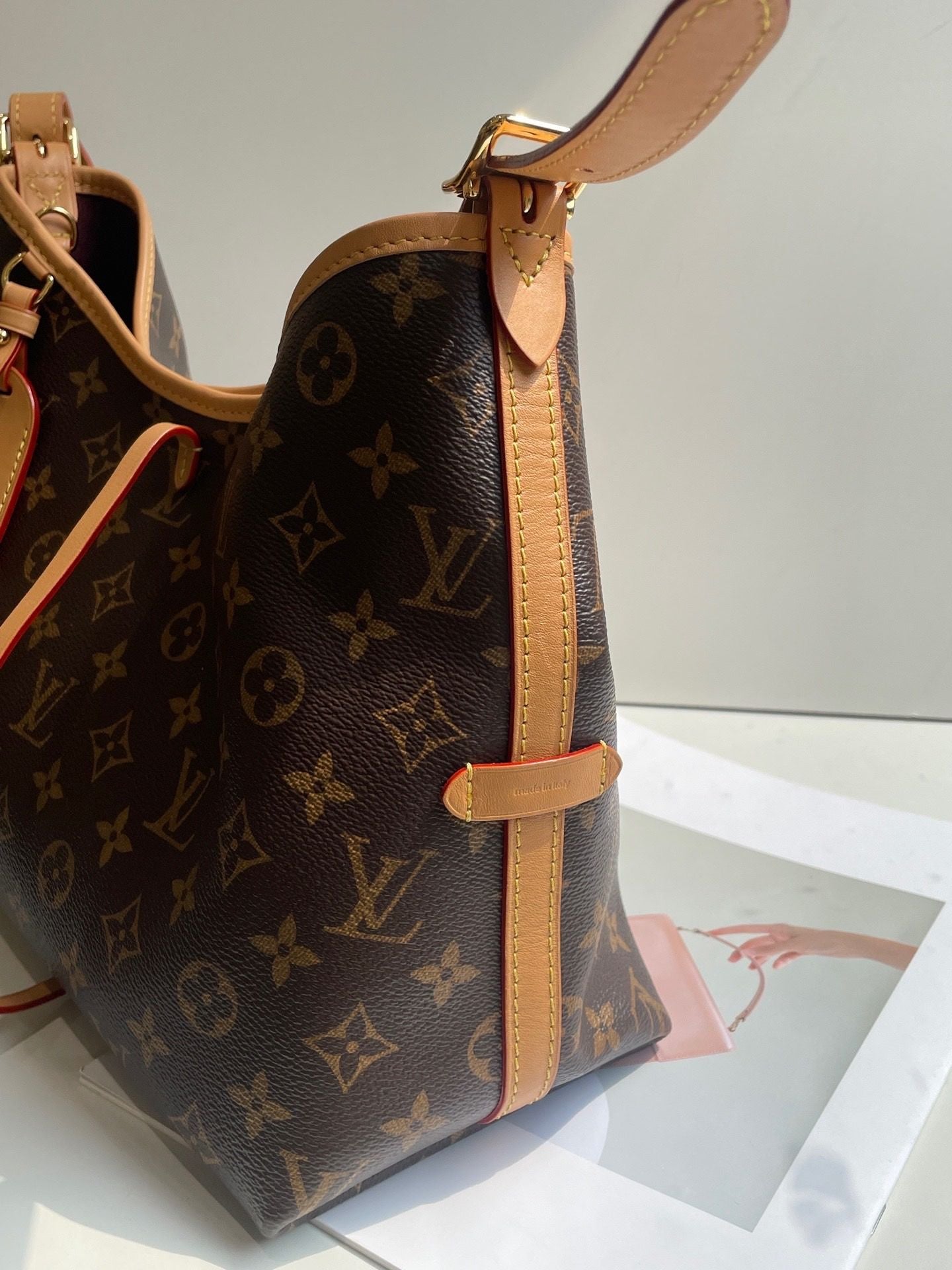 LV Louis Vuitton Carryall Vintage Small